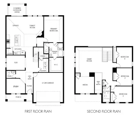 Floorplan - 2441 Flatiron Dr, Corinth, TX 76210 photo 1 of 1