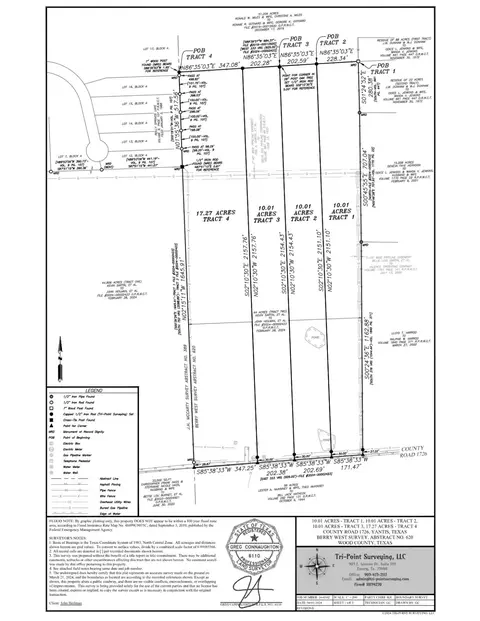 Tract 1 County Road 1726, Yantis, TX 75497