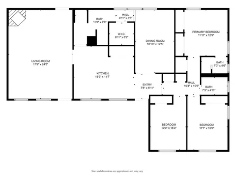 Floorplan - 3954 State St, Abilene, TX 79603 photo 1 of 1