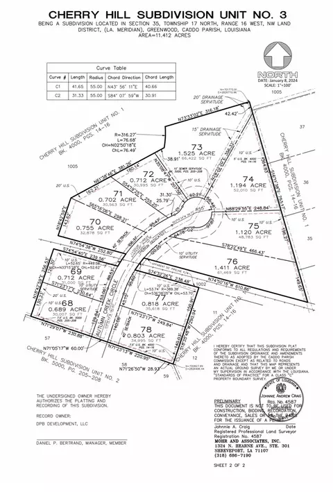 0 Autumn Creek Cir, Greenwood, LA 71033