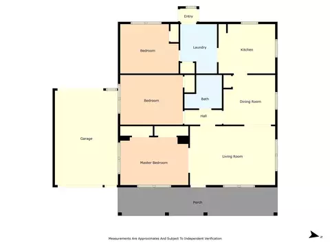 Floorplan - 306 N Bordon St, Lorena, TX 76655 photo 1 of 1