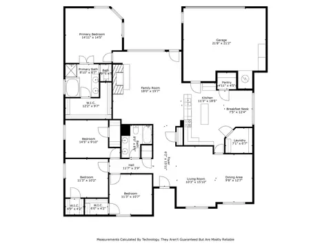Floorplan - 7002 Westover Dr, Rowlett, TX 75089 photo 1 of 1