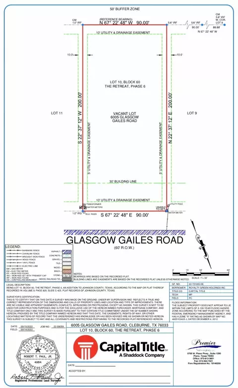 6005 Glasgow Gailes Rd, Cleburne, TX 76033