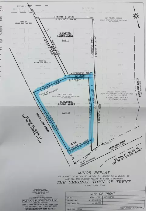 tbd Lot 2 S Cedar, Trent, TX 79561
