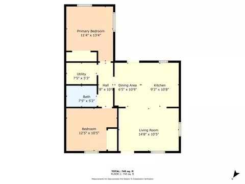 Floorplan - 2508 Windsor Ave, Waco, TX 76708 photo 1 of 1
