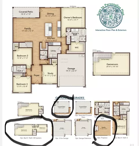 Floorplan - 1245 Rushmore, Burleson, TX 76028 photo 1 of 1