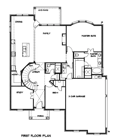 Floorplan - 6037 Mango, Sanger, TX 76266 photo 1 of 2