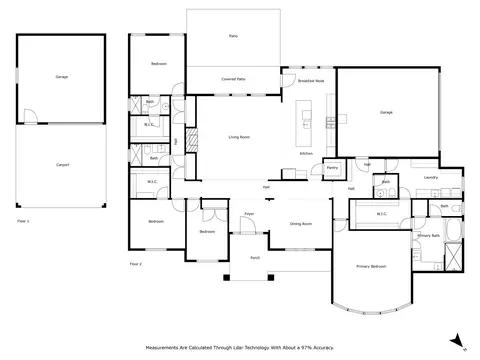 Floorplan - 8711 State Highway 11 E, Commerce, TX 75428 photo 1 of 1
