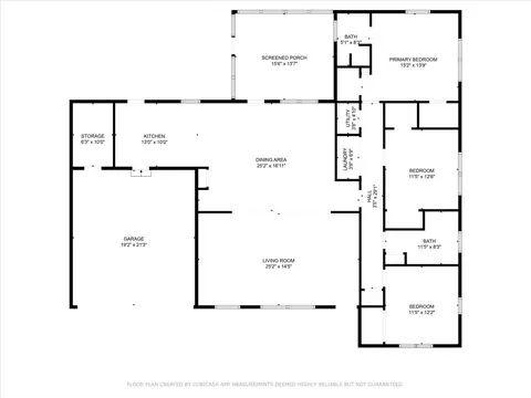 Floorplan - 2113 Trinity Dr, Waco, TX 76710 photo 1 of 1