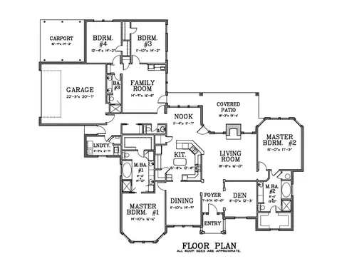 Floorplan - 320 Rustic Oaks, Combine, TX 75159 photo 1 of 1