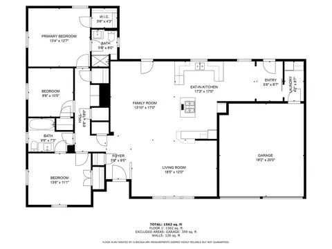 Floorplan - 1409 E Sherman Dr, Denton, TX 76209 photo 1 of 1