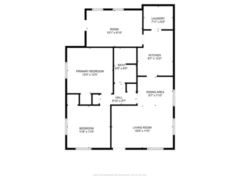 Floorplan - 3917 Lisbon St, Fort Worth, TX 76107 photo 1 of 1