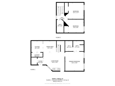 Floorplan - 116 Main Pl, Euless, TX 76040 photo 3 of 3