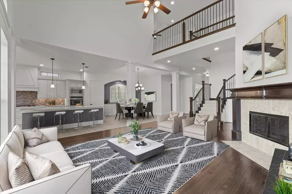 Living - 516 Four Stones Blvd, The Colony, TX 75056 photo 1 of 3