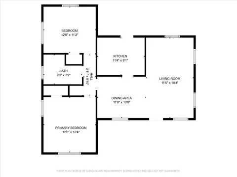 Floorplan - 2805 Lyle Ave, Waco, TX 76708 photo 1 of 1