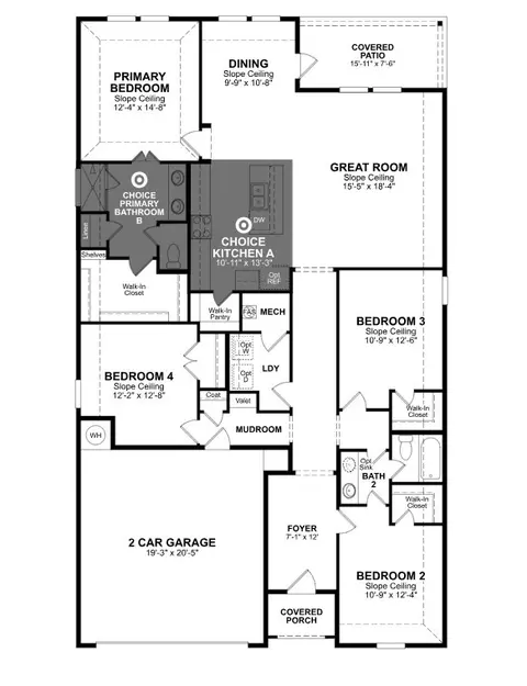 Floorplan - 3909 Limestone Bluff Dr, Celina, TX 75009 photo 1 of 1