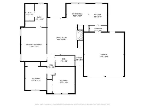 Floorplan - 1605 Woodpath Dr, Euless, TX 76039 photo 1 of 2