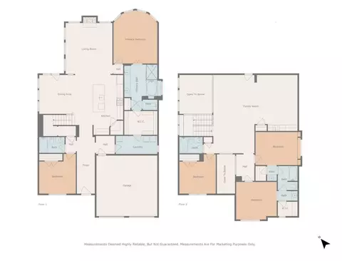 Floorplan - 3536 Treetop Dr, Euless, TX 76040 photo 1 of 1