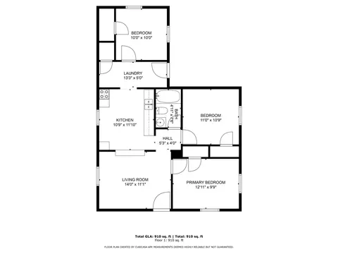 Floorplan - 306 Pullen St, Mcgregor, TX 76657 photo 1 of 1