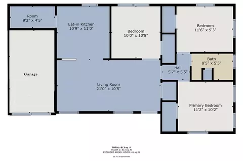 Floorplan - 710 E Side Dr, Quitman, TX 75783 photo 1 of 1
