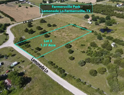 lot3 Lemonade Ln, Farmersville, TX 75442