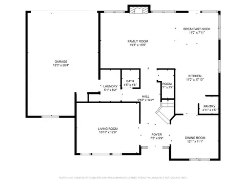Floorplan - 805 E Grubb Dr, Mesquite, TX 75149 photo 2 of 3