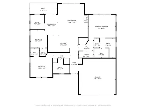 Floorplan - 1035 Barton Ranch Rd, Nemo, TX 76070 photo 1 of 1