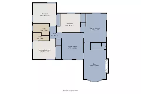 Floorplan - 4518 Moler St, Dallas, TX 75211 photo 1 of 1