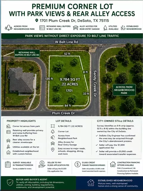 1701 Plum Creek Dr, Desoto, TX 75115