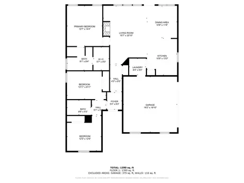 Floorplan - 977 Crowder Dr, Crowley, TX 76036 photo 1 of 2