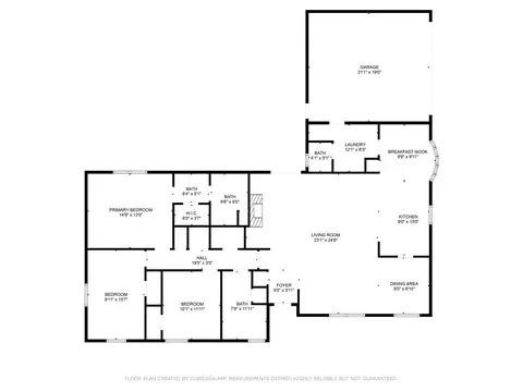 Floorplan - 205 W Ash Ln, Euless, TX 76039 photo 1 of 1