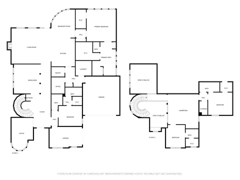 Floorplan - 6809 Strauss, Colleyville, TX 76034 photo 1 of 1