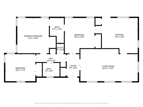 Floorplan - 3808 N 30th St, Waco, TX 76708 photo 1 of 1