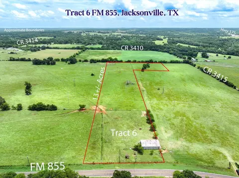 Tract 6 Fm 855, Jacksonville, TX 75766