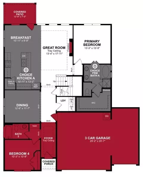 Floorplan - 414 Plains Pl, Rockwall, TX 75087 photo 1 of 2