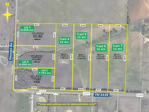 tbd Lot 7 Fm 2449, Ponder, TX 76259