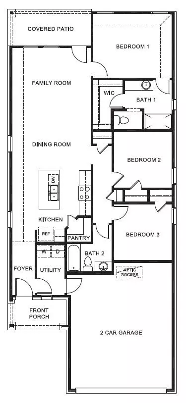 Floorplan - 139 Mojave Rd, Boyd, TX 76023 photo 1 of 1
