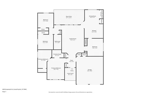 4629 Greenwich Dr, Grand Prairie, TX 75052