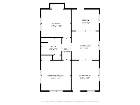 Floorplan - 1815 Maple Ave, Waco, TX 76707 photo 1 of 1