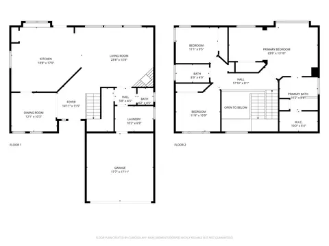 Floorplan - 404 E Whitener Rd, Euless, TX 76040 photo 1 of 1