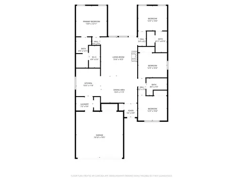 Floorplan - 3005 Pinto Loop, Robinson, TX 76706 photo 1 of 1