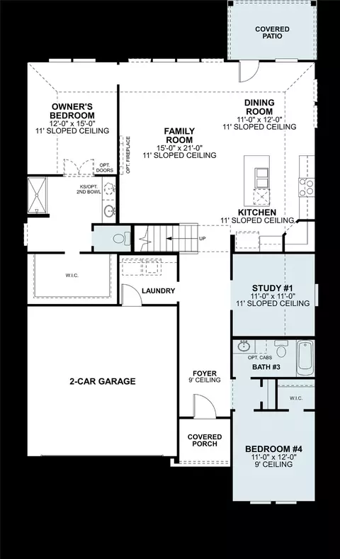 Floorplan - 3913 Birch Ln, Argyle, TX 76226 photo 1 of 2