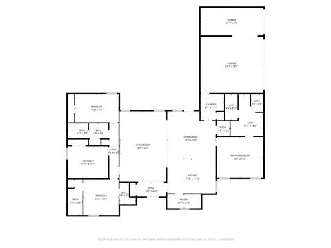 Floorplan - 208 Splitrail Dr, Tool, TX 75143 photo 1 of 1