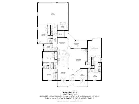 Floorplan - 100 Tranquil Ct, Waco, TX 76708 photo 1 of 1