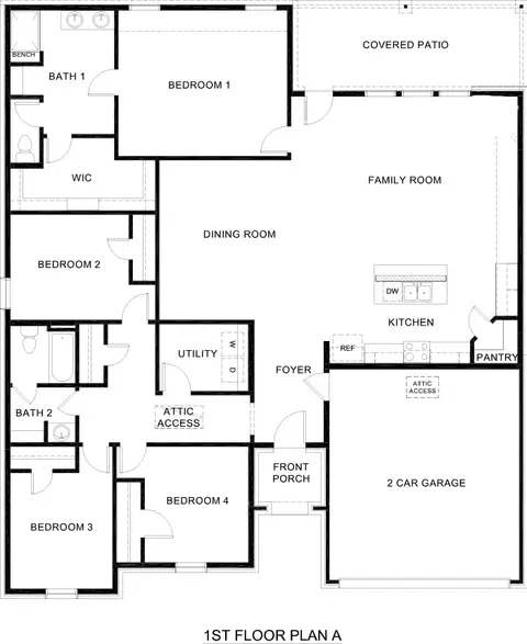 Floorplan - 2105 Eugene St, Anna, TX 75409 photo 1 of 1