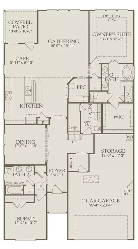 Floorplan - 6509 Roaring Crk, Argyle, TX 76226 photo 1 of 2