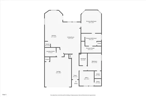 Floorplan - 11204 Echo Dr, Waco, TX 76708 photo 1 of 1