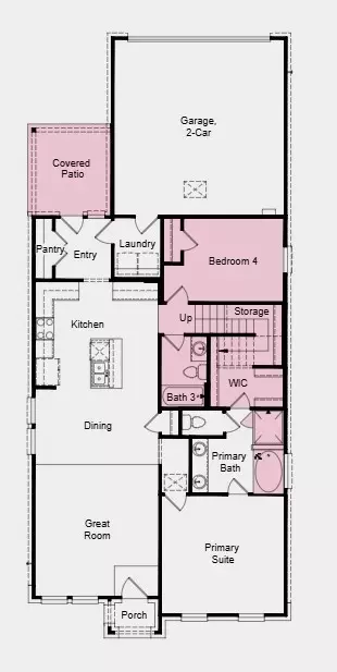 Floorplan - 3108 Winecup Rd, Celina, TX 75009 photo 1 of 2