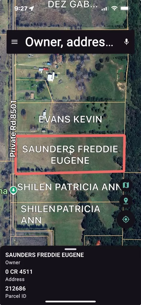 Private Road 8501 Road, Athens, TX 75752