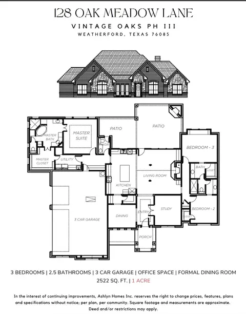 128 Oak Meadow Ln, Weatherford, TX 76085